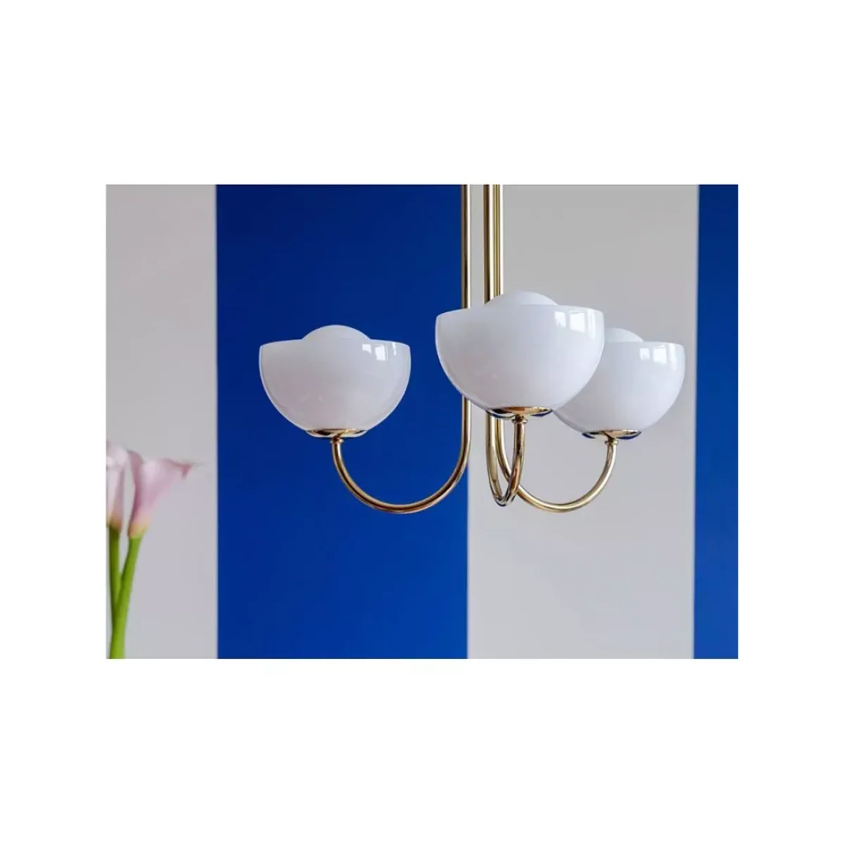 houseof Glass Bowl 3-Arm Ceiling Light – image 6