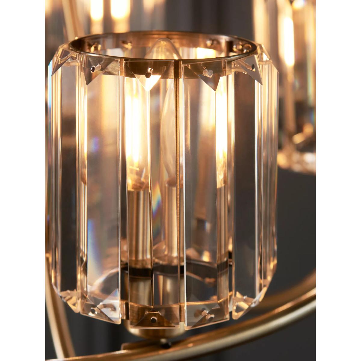 Bay Lighting Lyon 5 Arm Ceiling Light, Brass – image 6