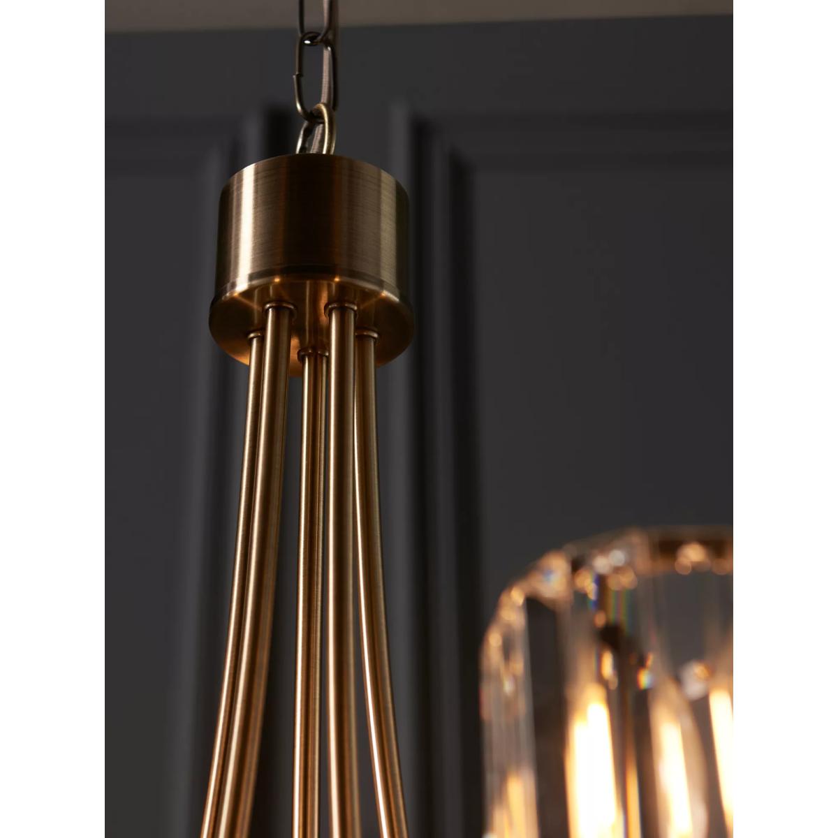 Bay Lighting Lyon 5 Arm Ceiling Light, Brass – image 7