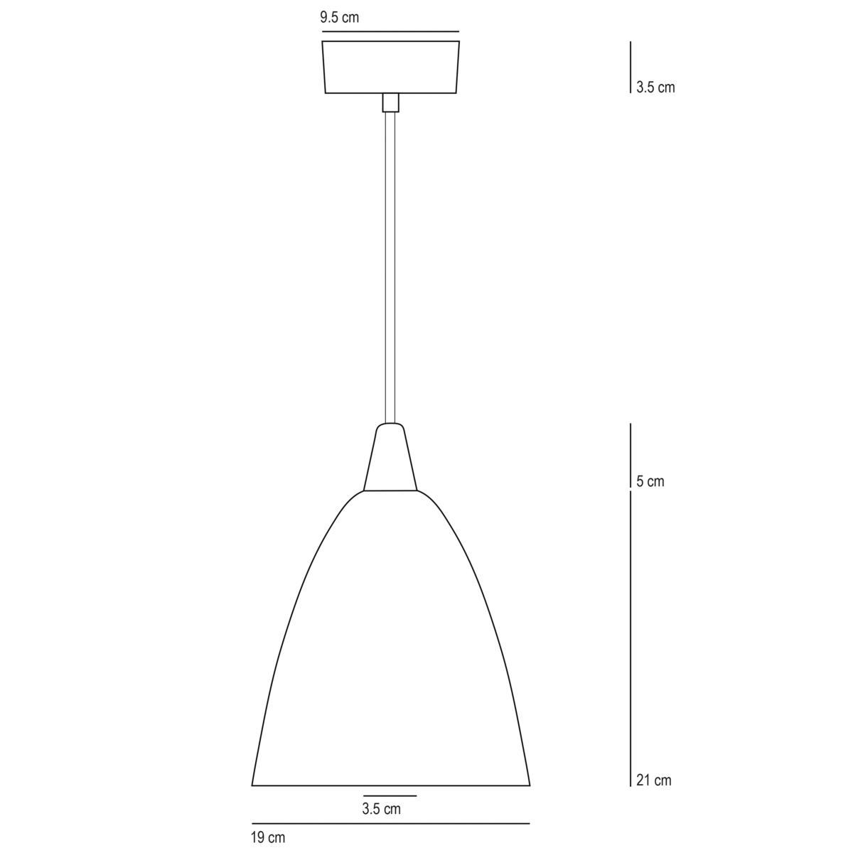 Original BTC Hector Size 3 Pendant Ceiling Light – image 9