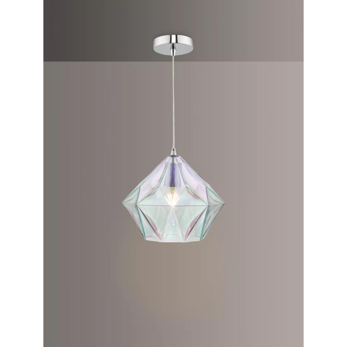 Där Gaia Glass Ceiling Light, Iridescent – image 1