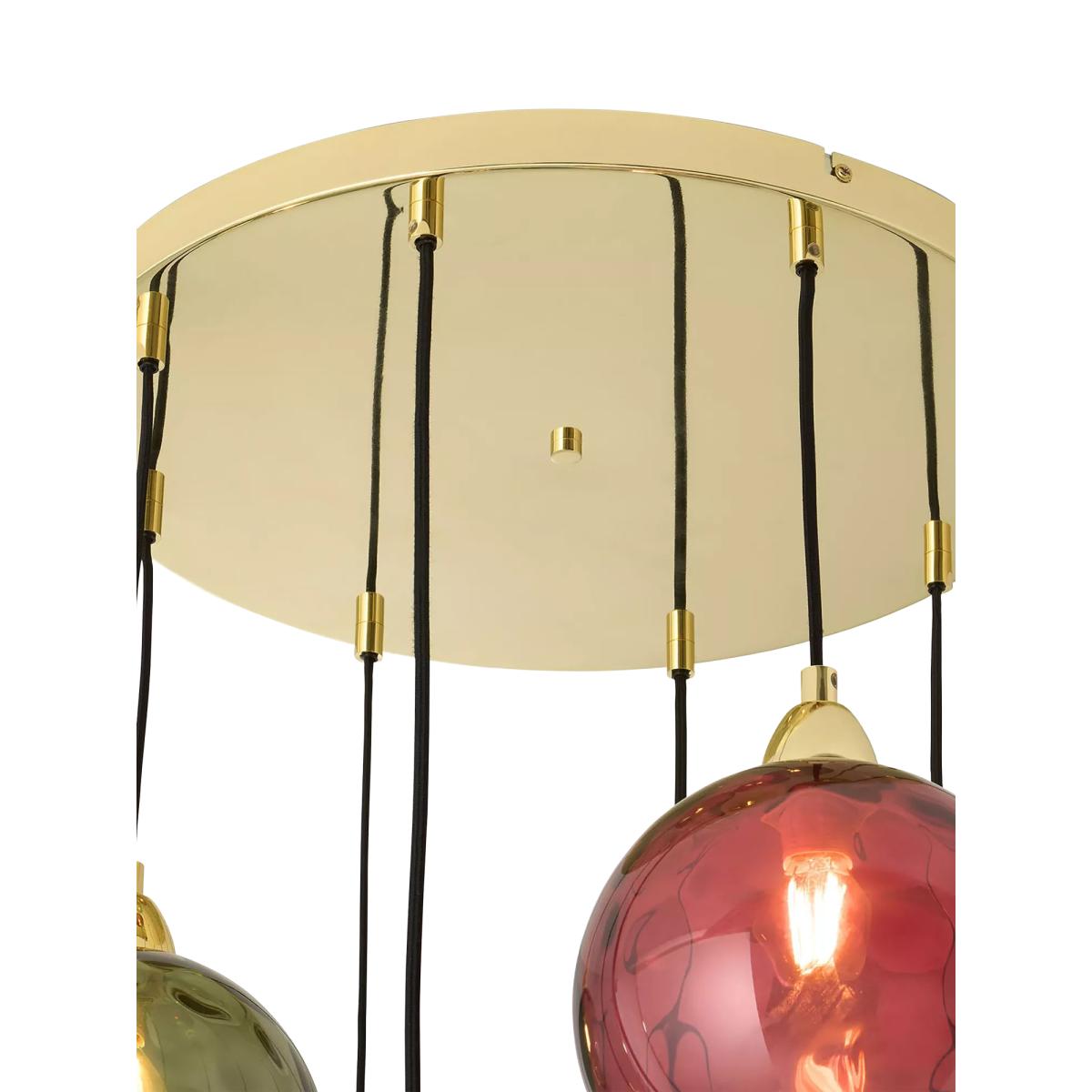 MADE Ilaria Cluster Pendant, 8 Light, Multi – image 4