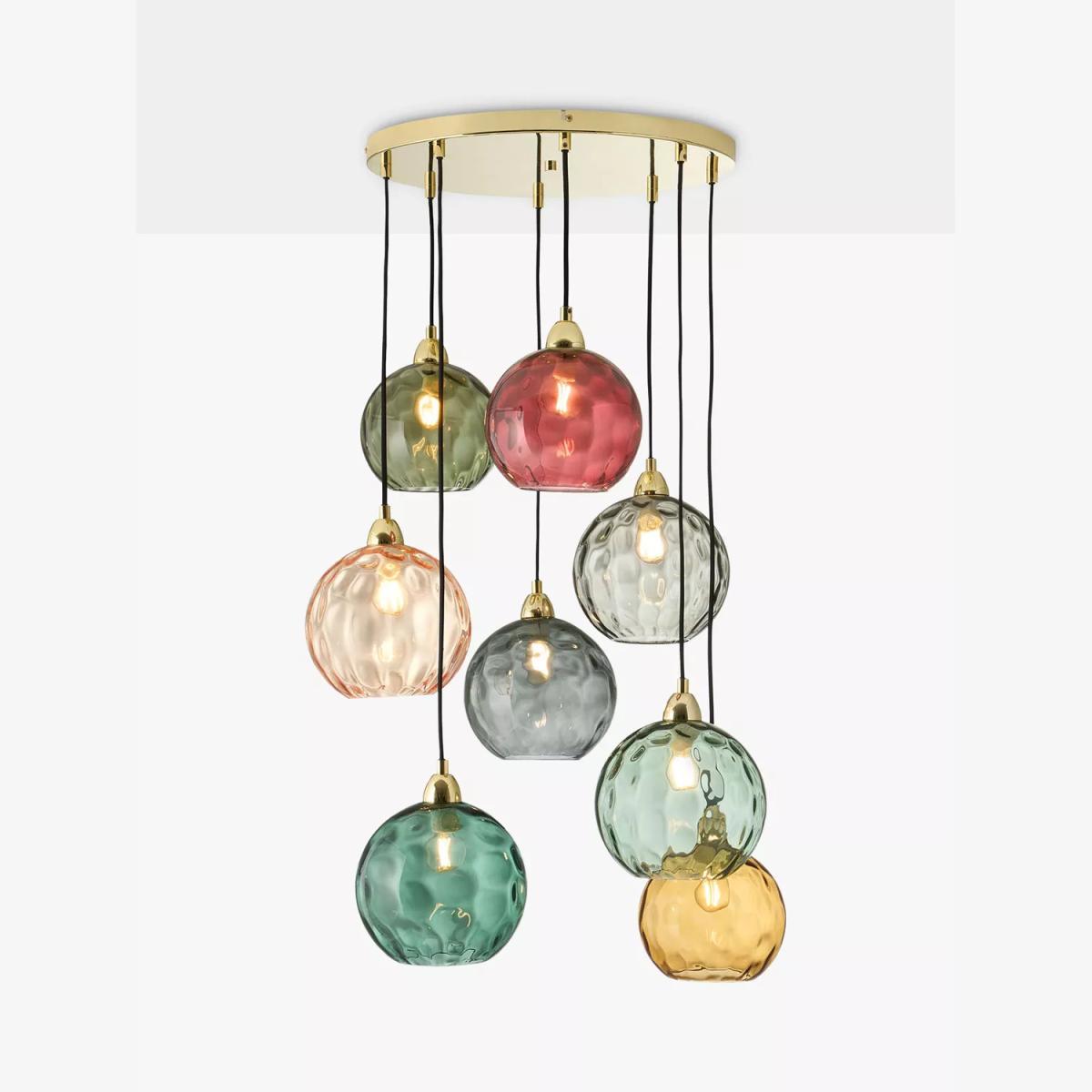 MADE Ilaria Cluster Pendant, 8 Light, Multi – image 1