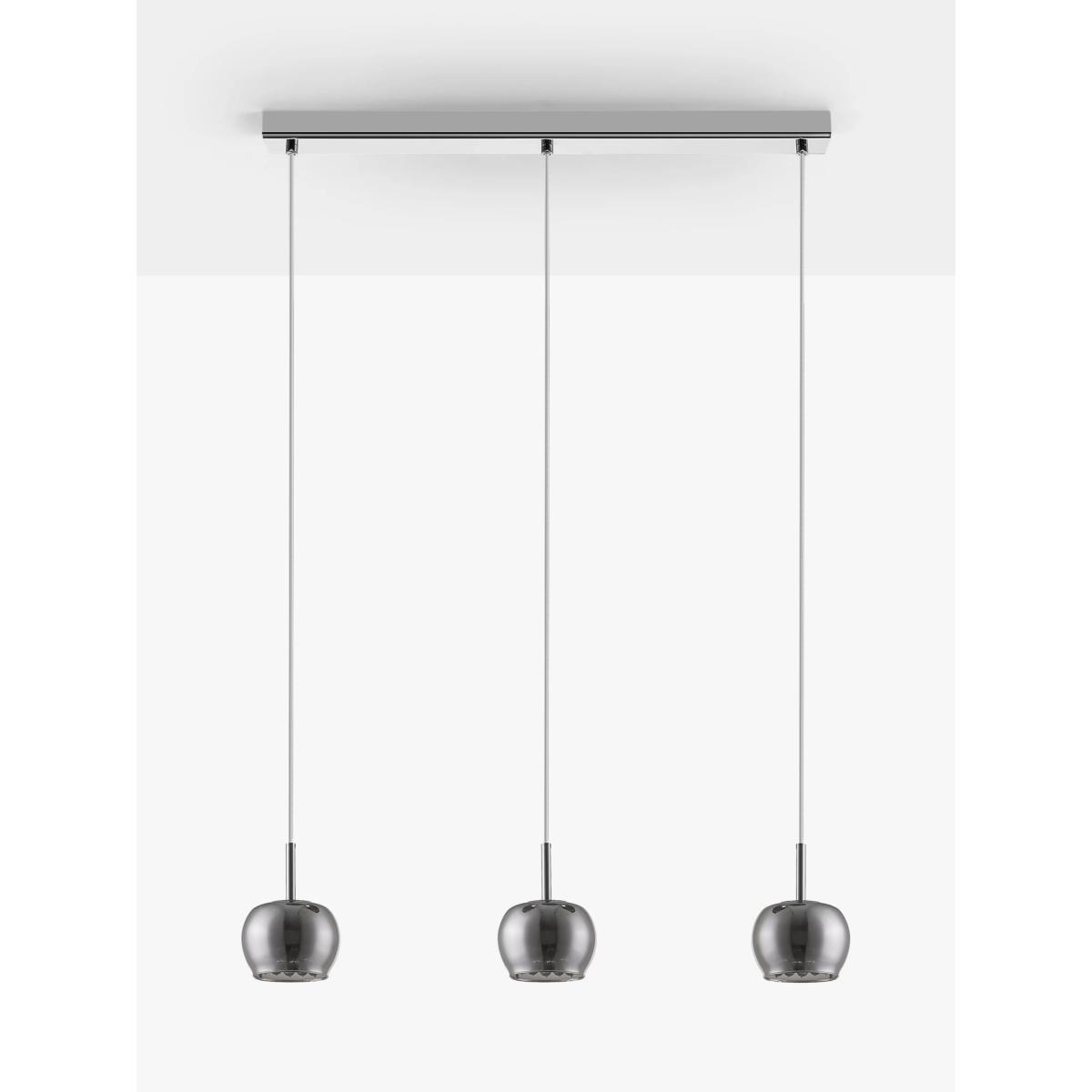 John Lewis & Partners Stella 3 Pendant Diner Ceiling Light – image 3