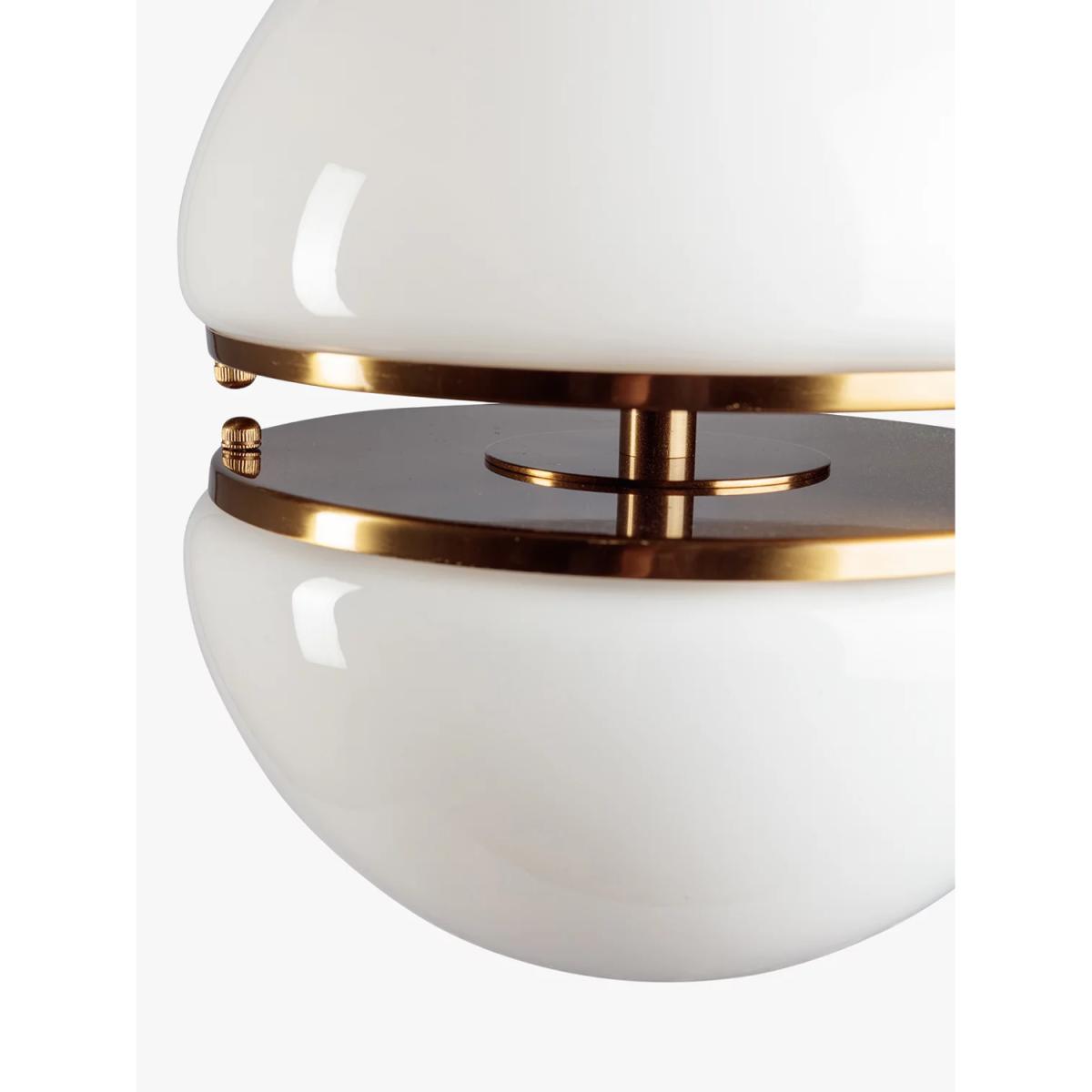 Pure White Lines Bistro Single Pendant Ceiling Light, White – image 3