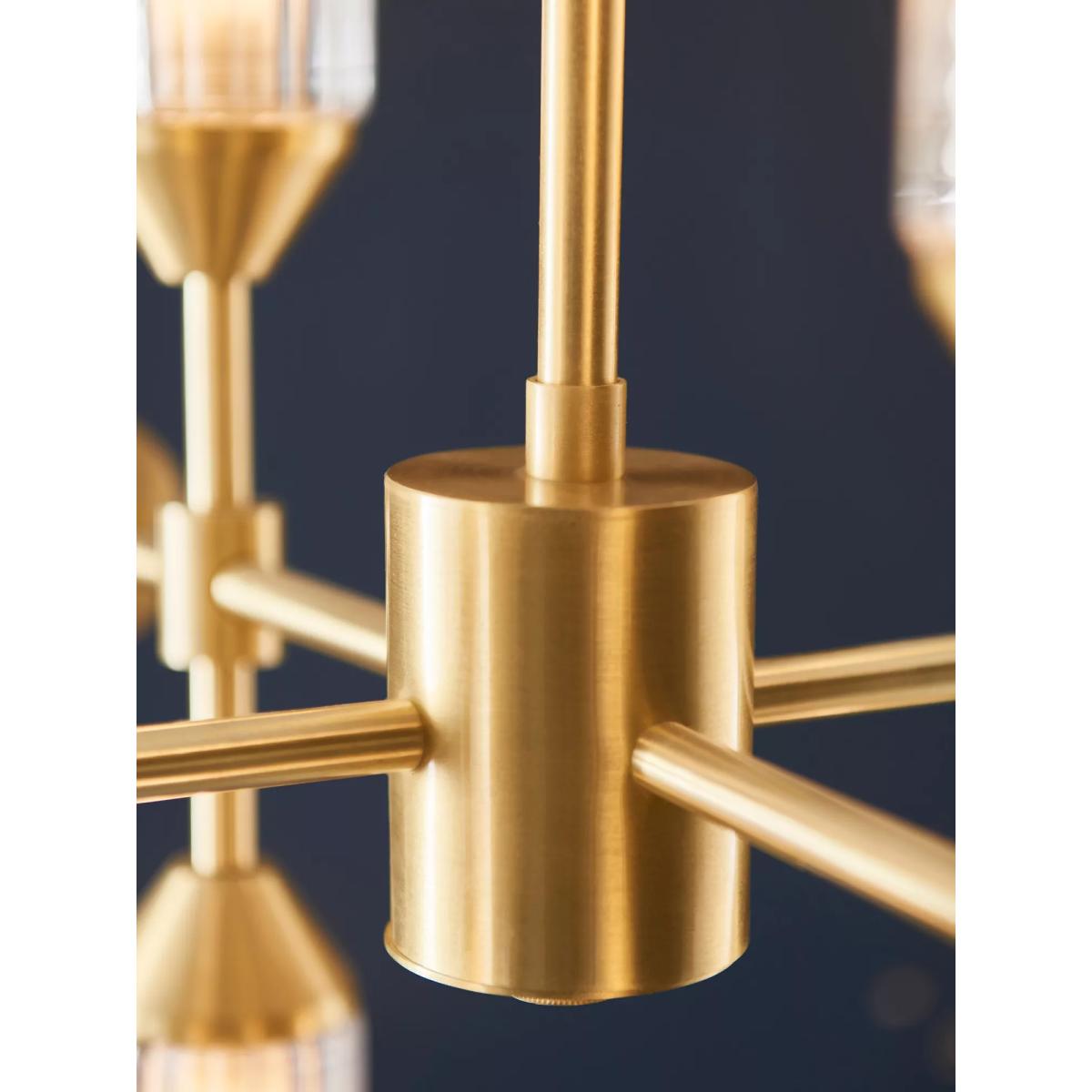 Bay Lighting Aydan 12 Arm Ceiling Light, Gold – image 6