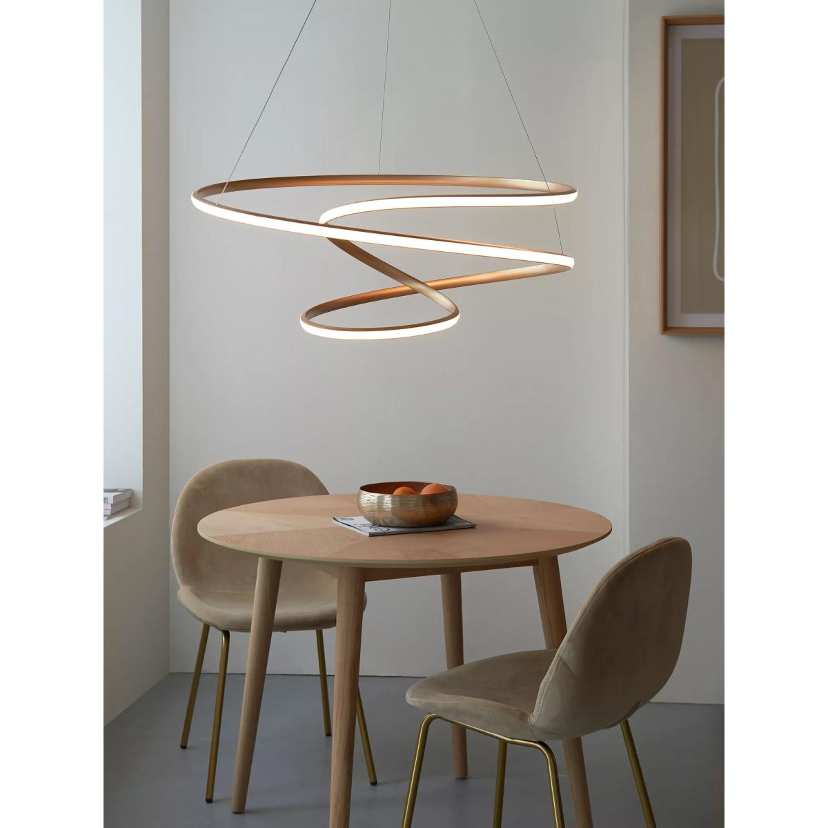 Bay Lighting Odessa Pendant Ceiling Light, Gold – image 2