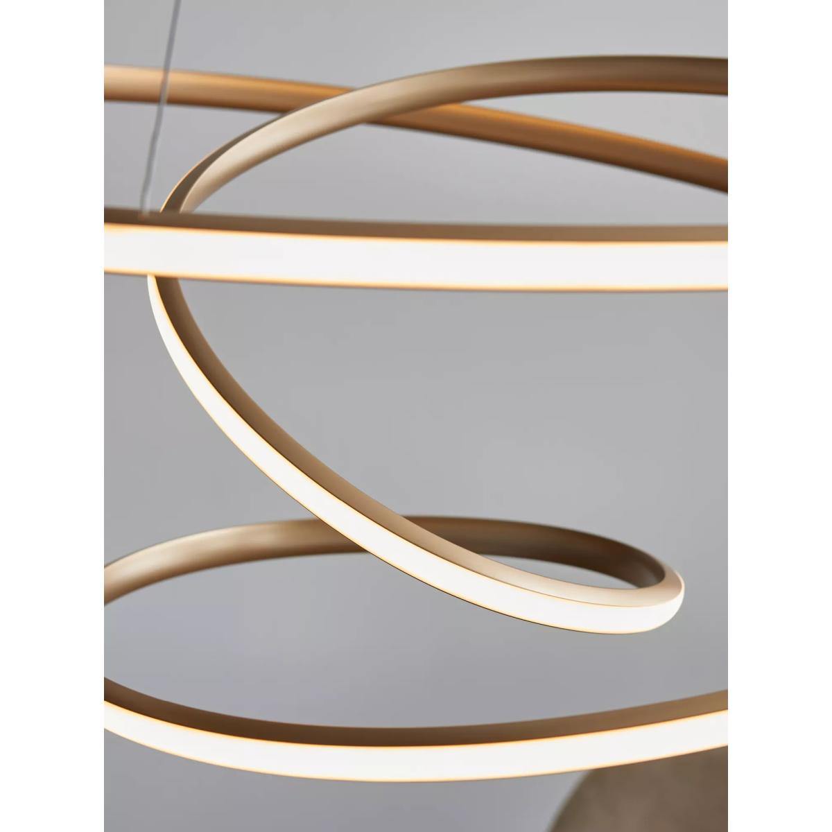 Bay Lighting Odessa Pendant Ceiling Light, Gold – image 4