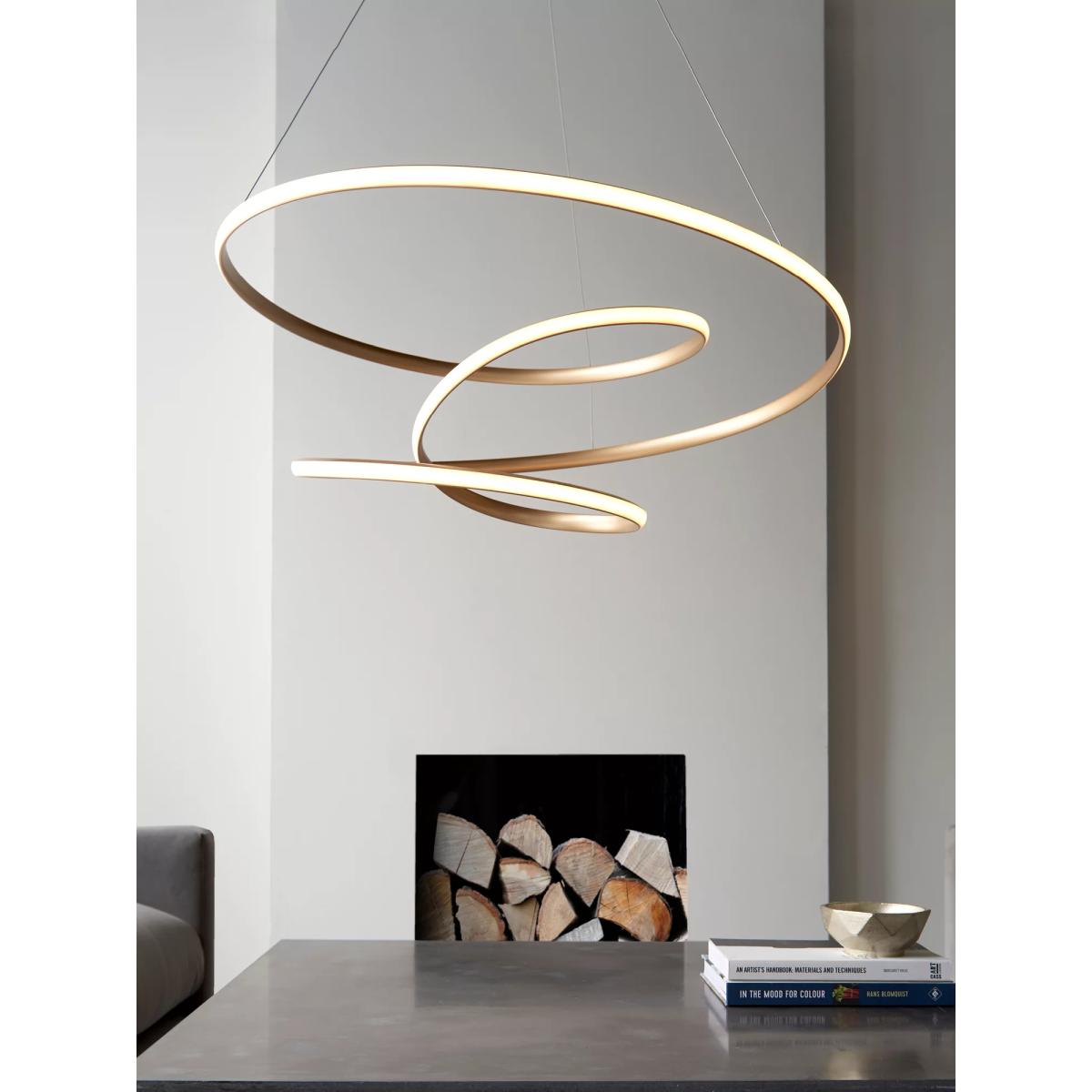 Bay Lighting Odessa Pendant Ceiling Light, Gold – image 6