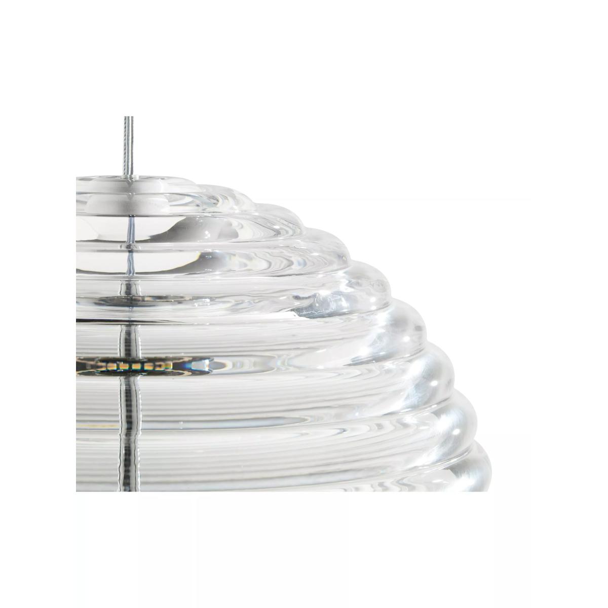 Tom Dixon Press Sphere Glass Pendant Ceiling Light, Clear – image 3