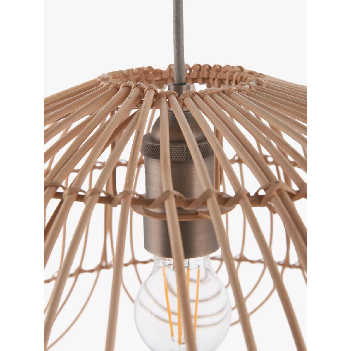 John Lewis Aria Rattan Ceiling Shade, Natural – image 7