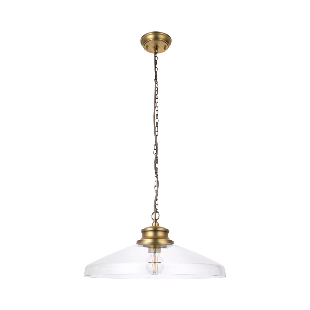 John Lewis Tula Large Glass Pendant Ceiling Light – image 3