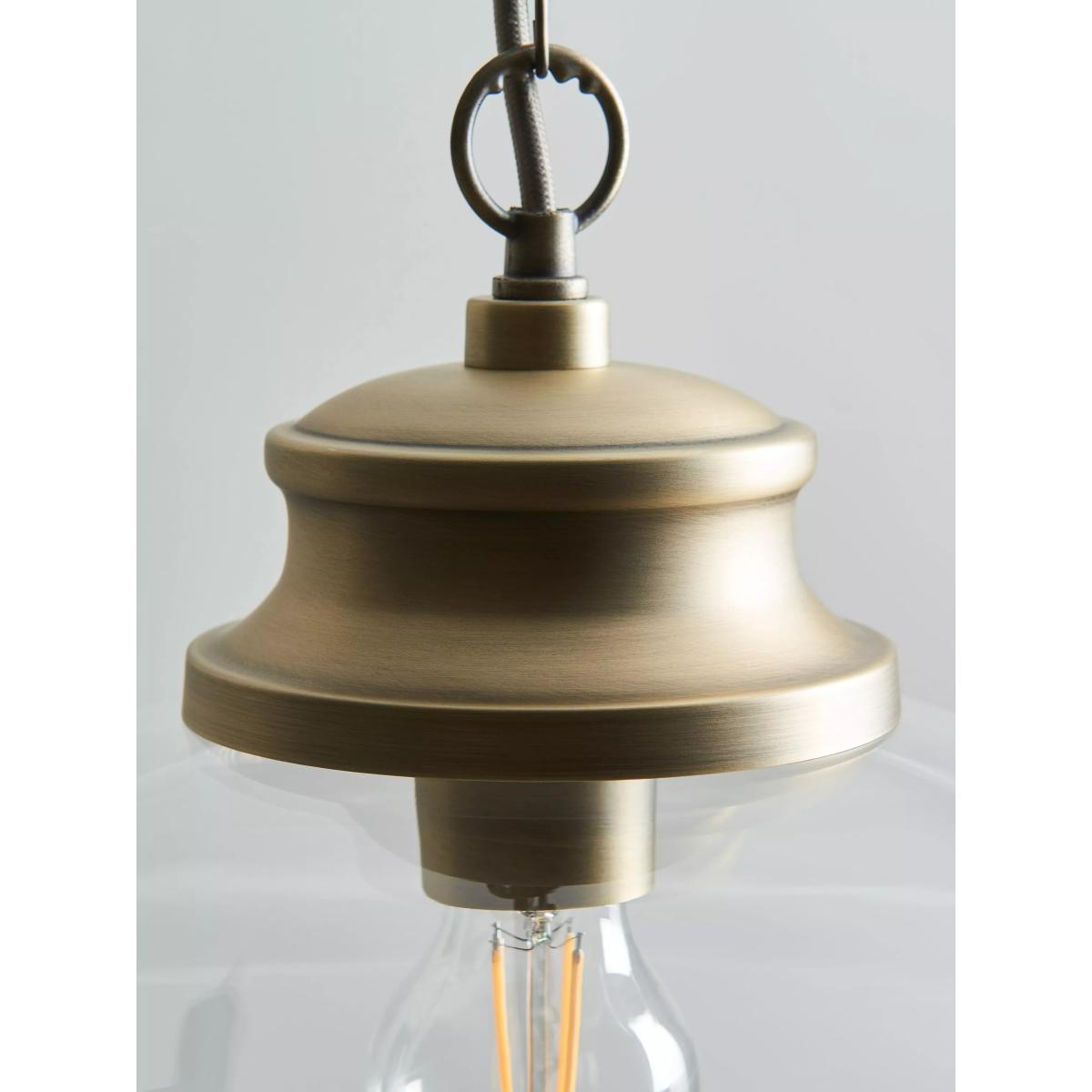 John Lewis Tula Large Glass Pendant Ceiling Light – image 4