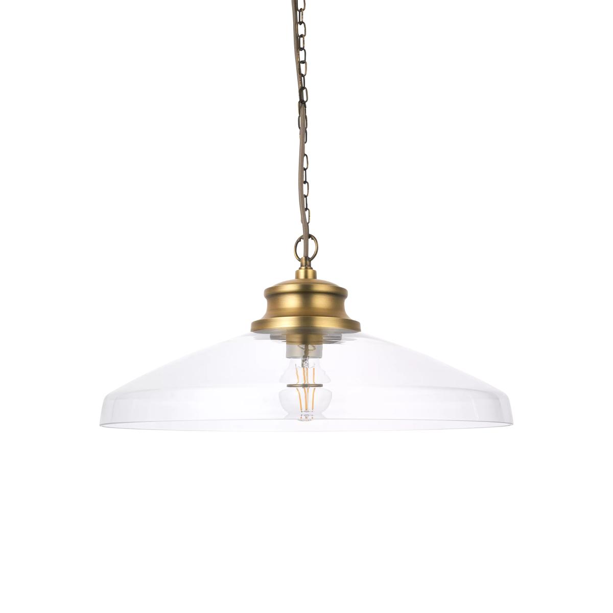 John Lewis Tula Large Glass Pendant Ceiling Light – image 5