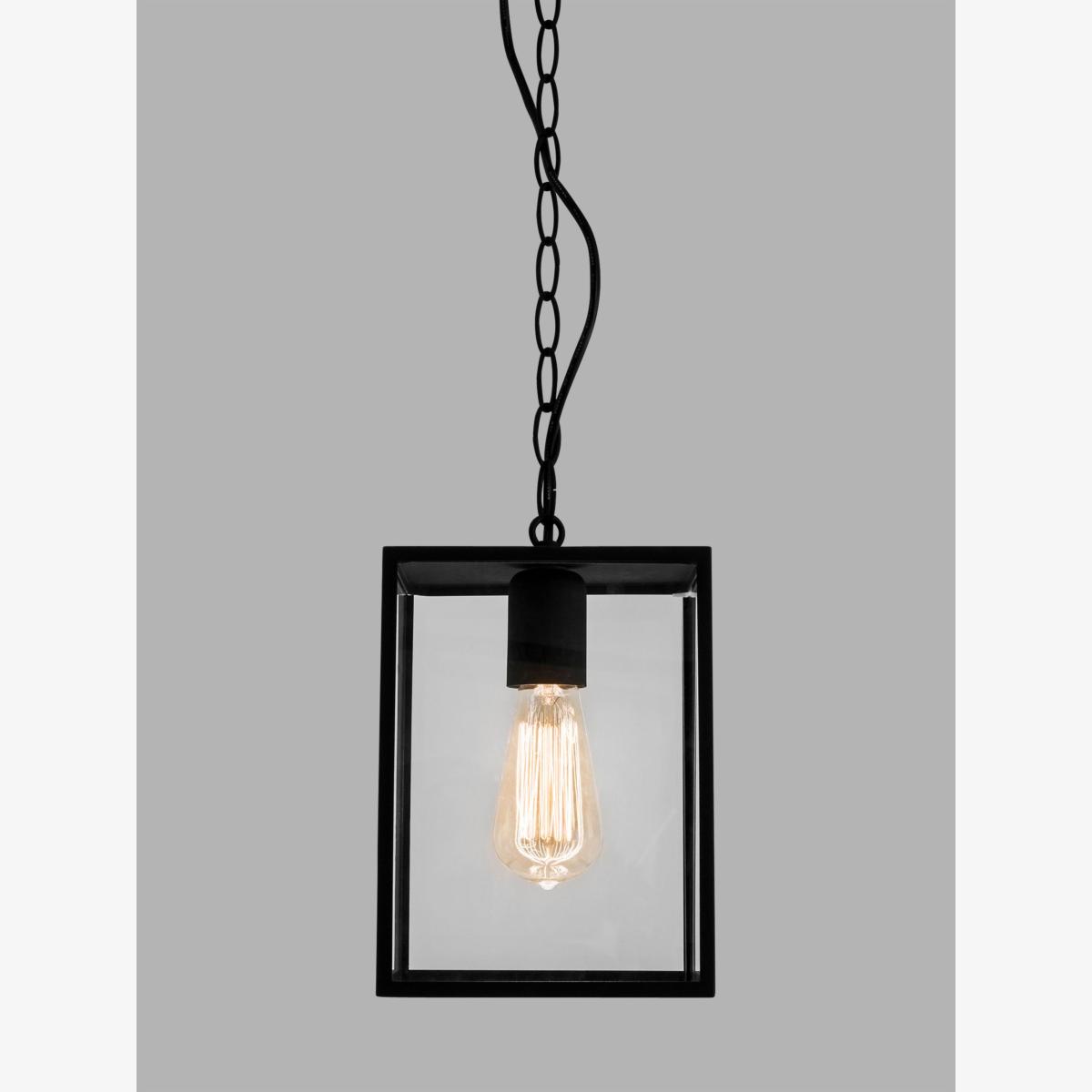 Astro Homefield Outdoor Pendant Ceiling Light, Black – image 1