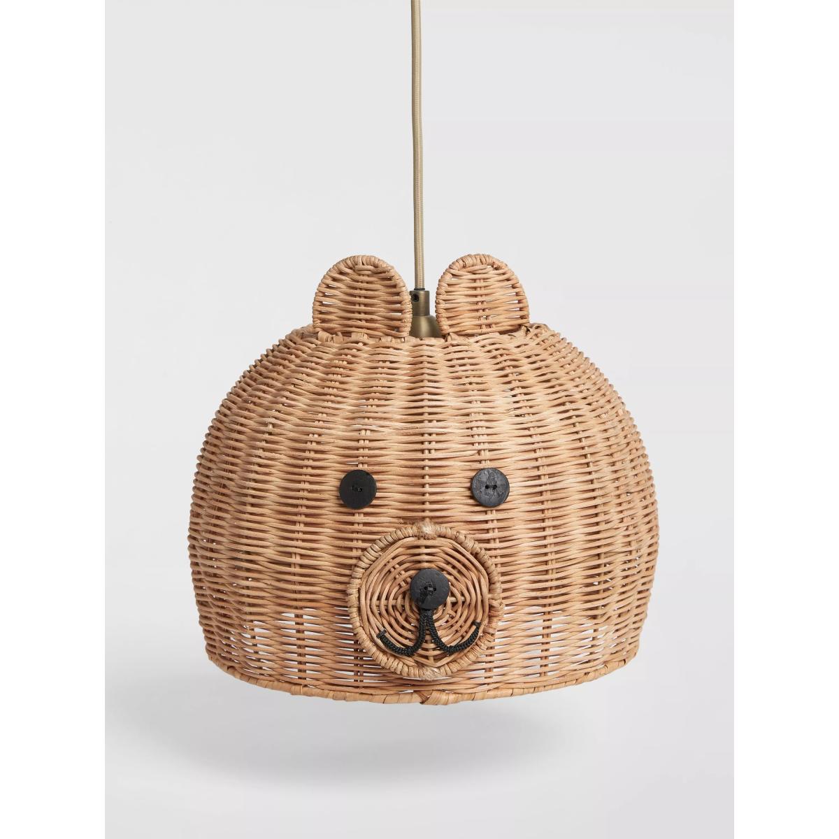 John Lewis Bear Rattan Ceiling Shade – image 2