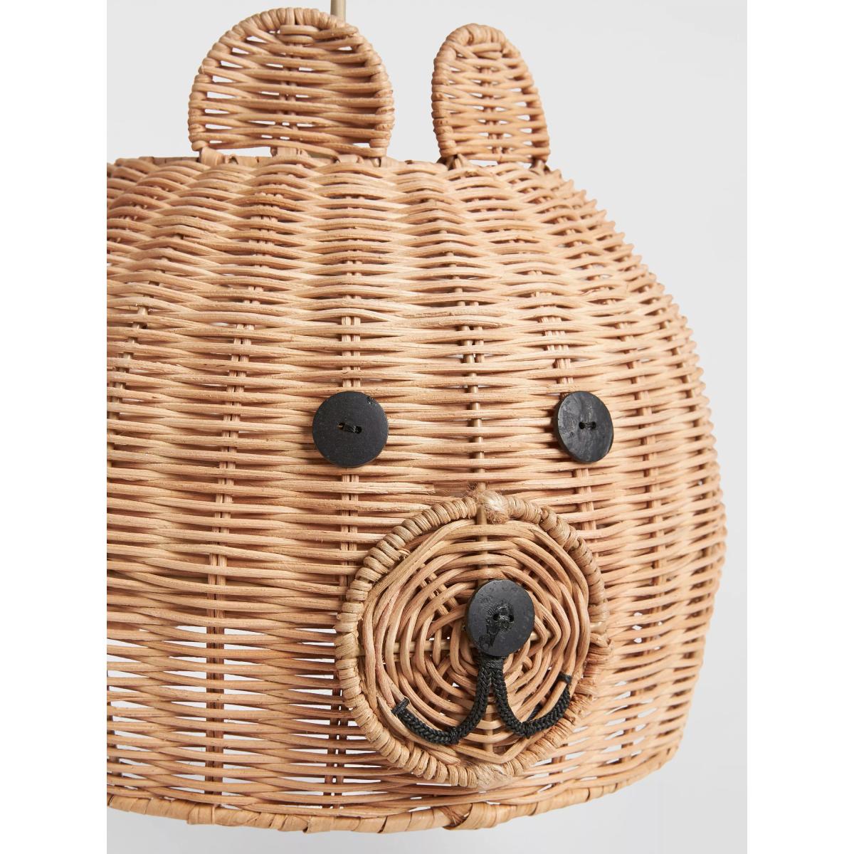 John Lewis Bear Rattan Ceiling Shade – image 3
