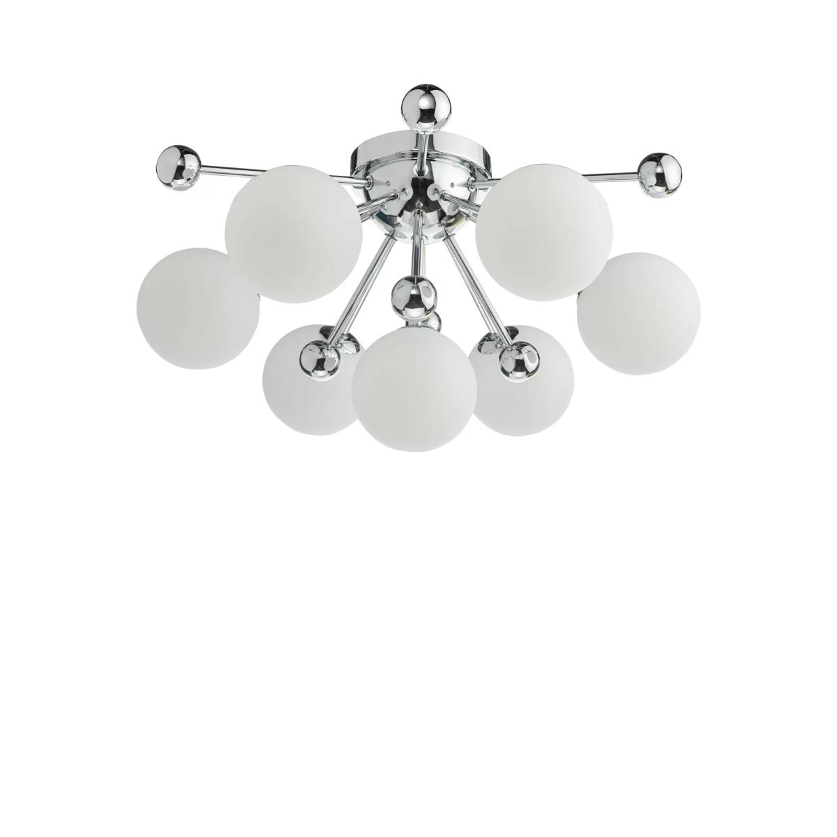 Där Ursa 7 Arm Glass Flush Ceiling Light – image 2