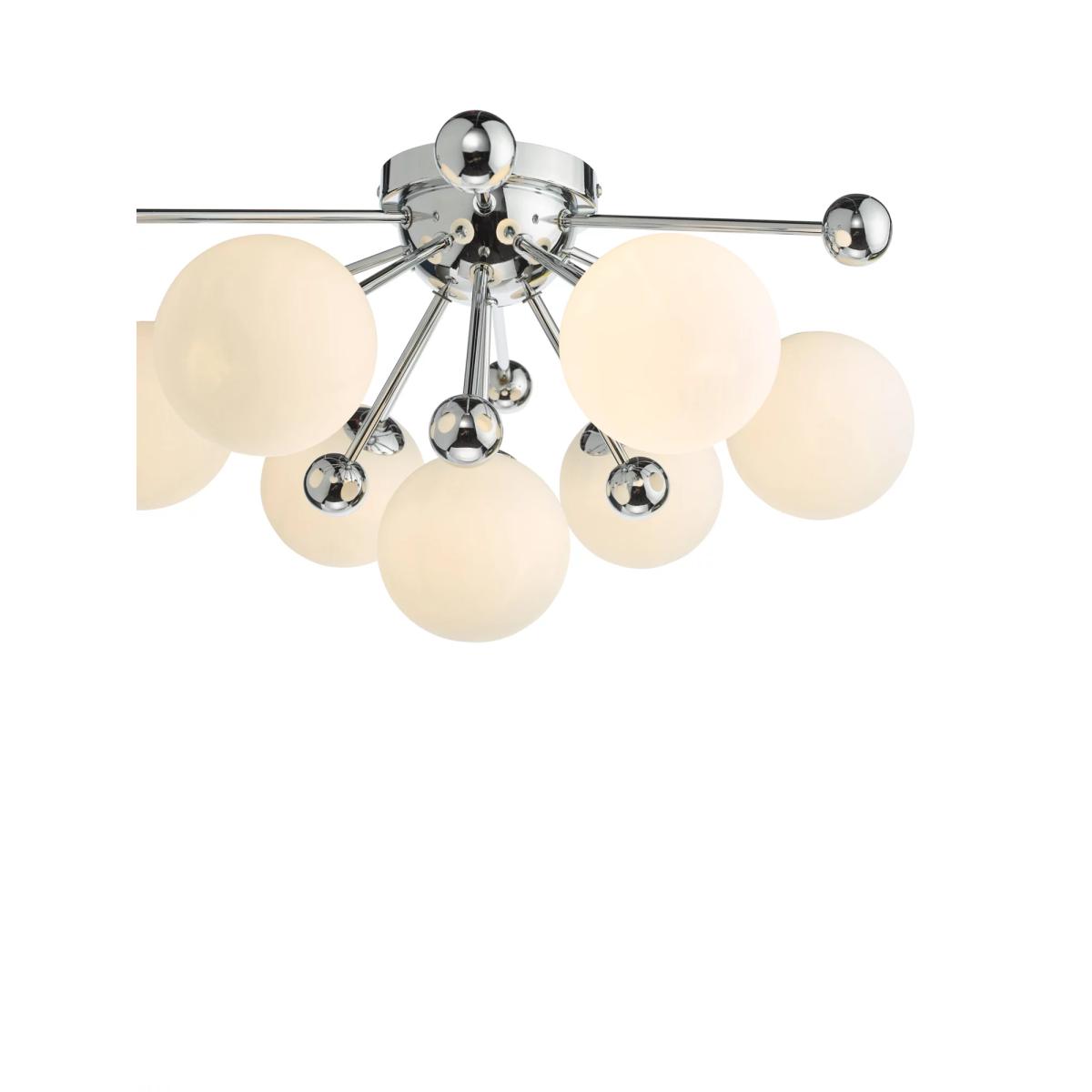 Där Ursa 7 Arm Glass Flush Ceiling Light – image 3