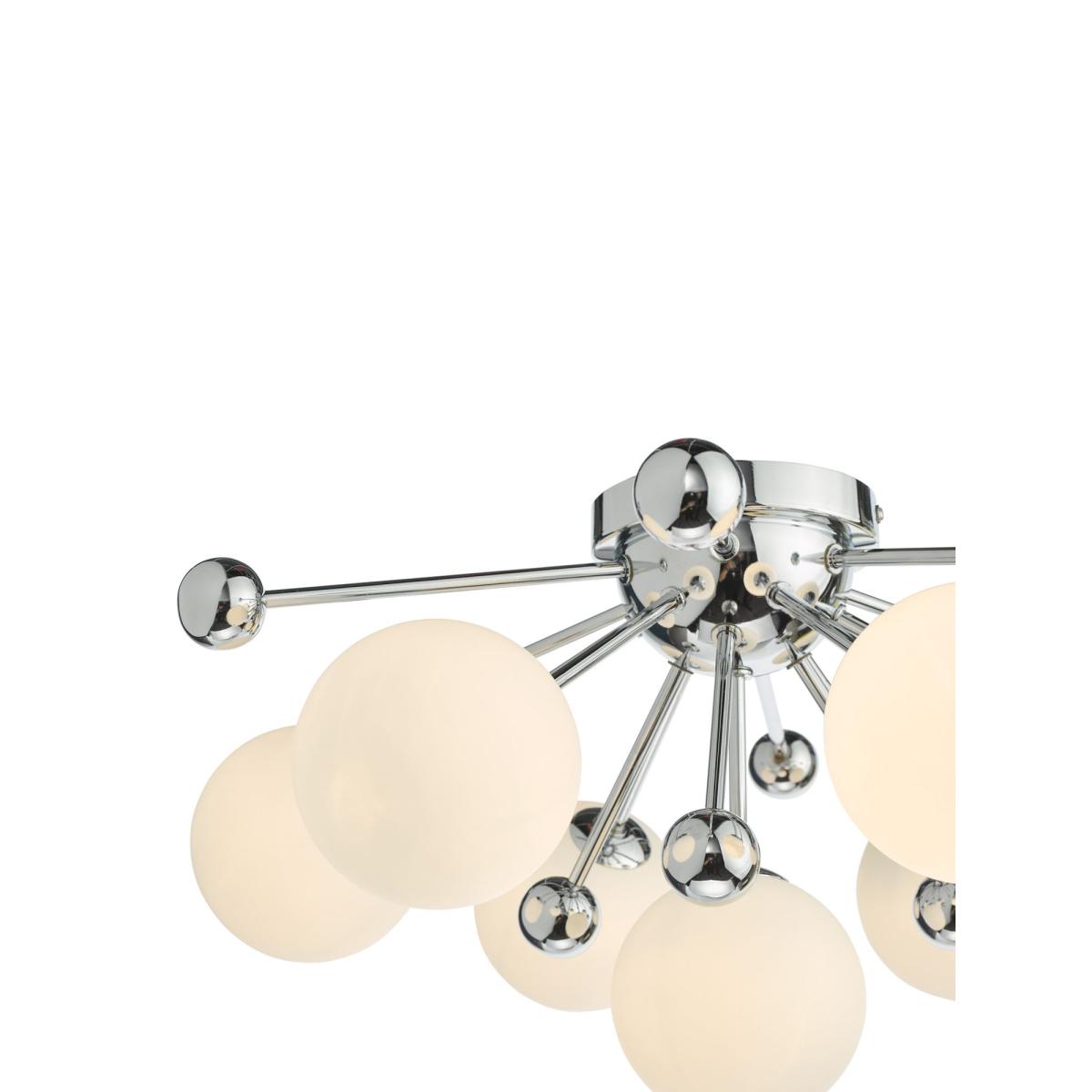 Där Ursa 7 Arm Glass Flush Ceiling Light – image 4