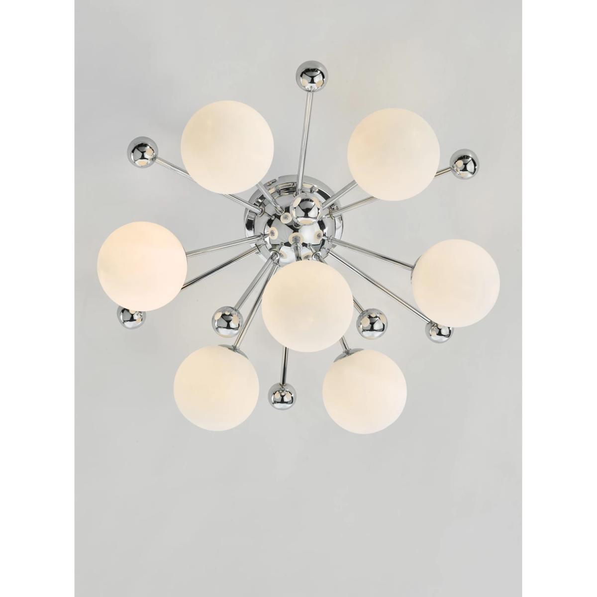 Där Ursa 7 Arm Glass Flush Ceiling Light – image 5