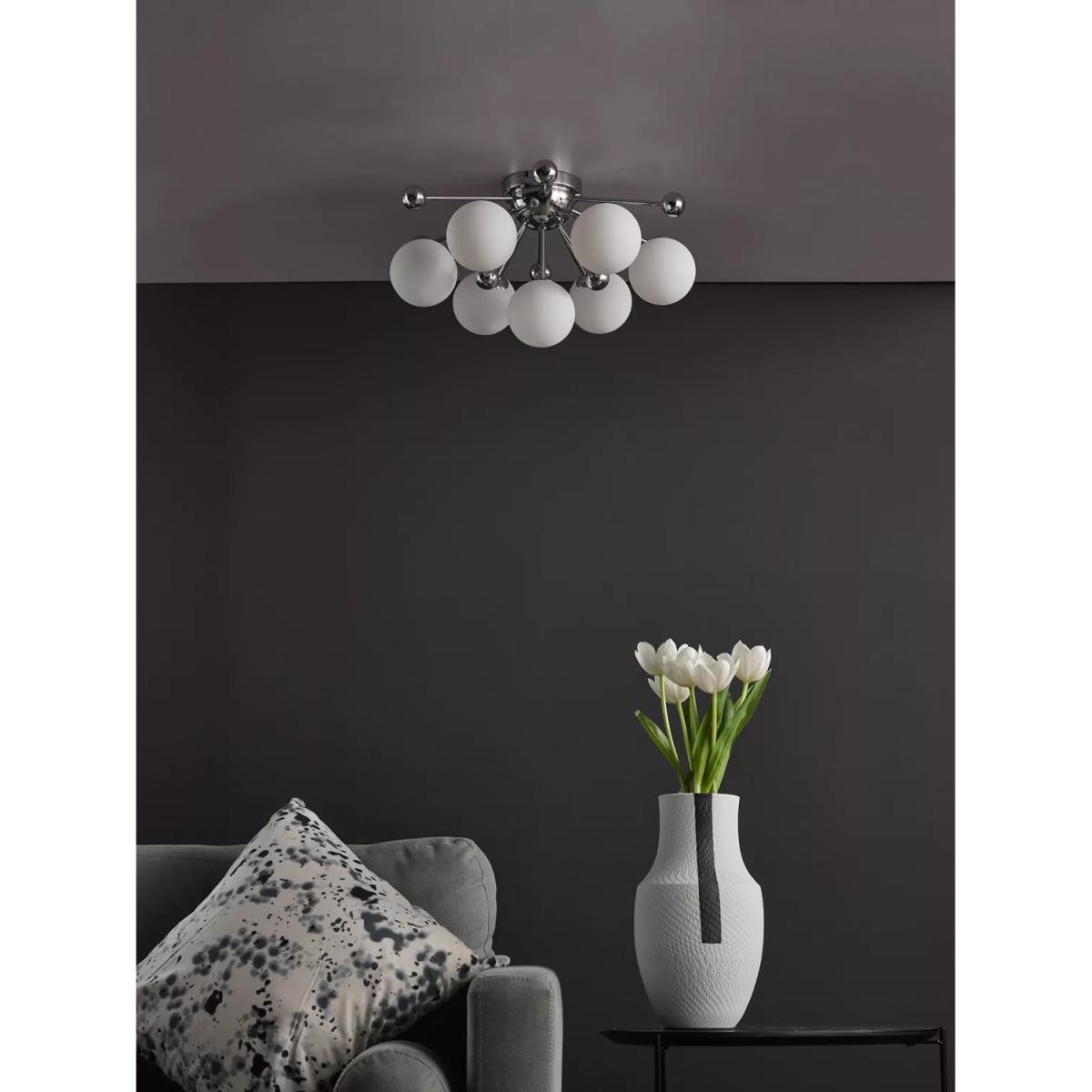 Där Ursa 7 Arm Glass Flush Ceiling Light – image 9