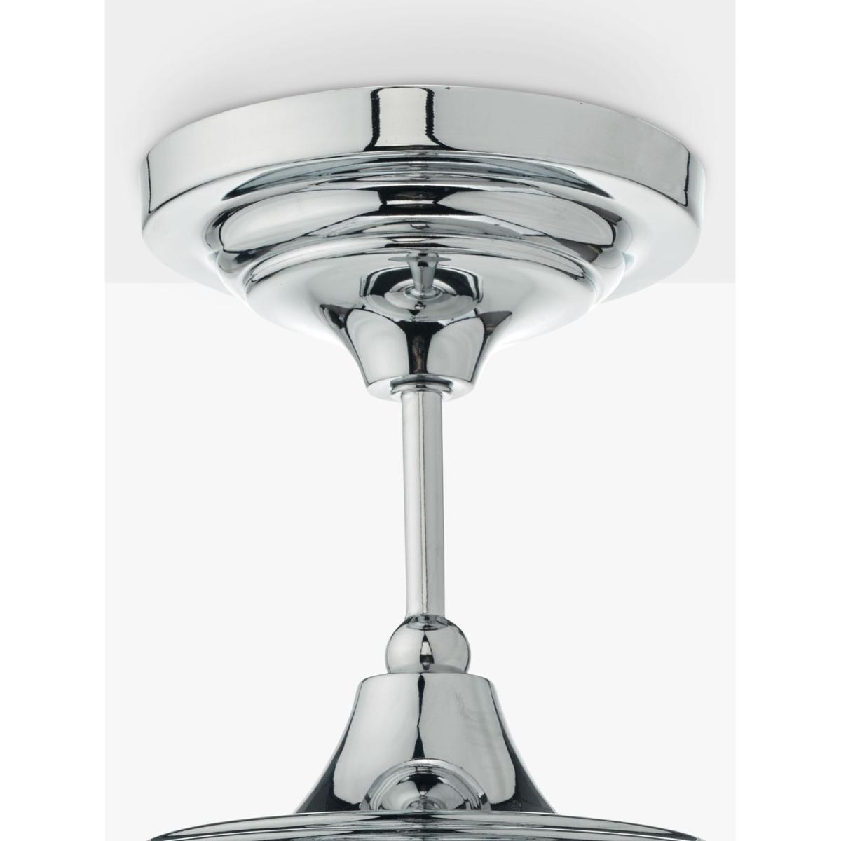 Där Caden Semi Flush Ceiling Light, Polished Chrome – image 3