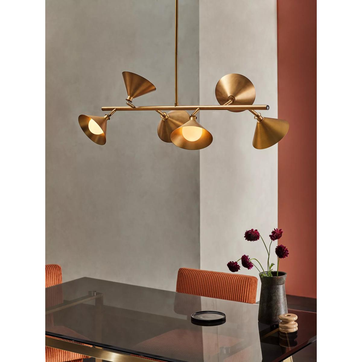 MADE Rhett Spotlight Bar Ceiling Light, Brass – image 3