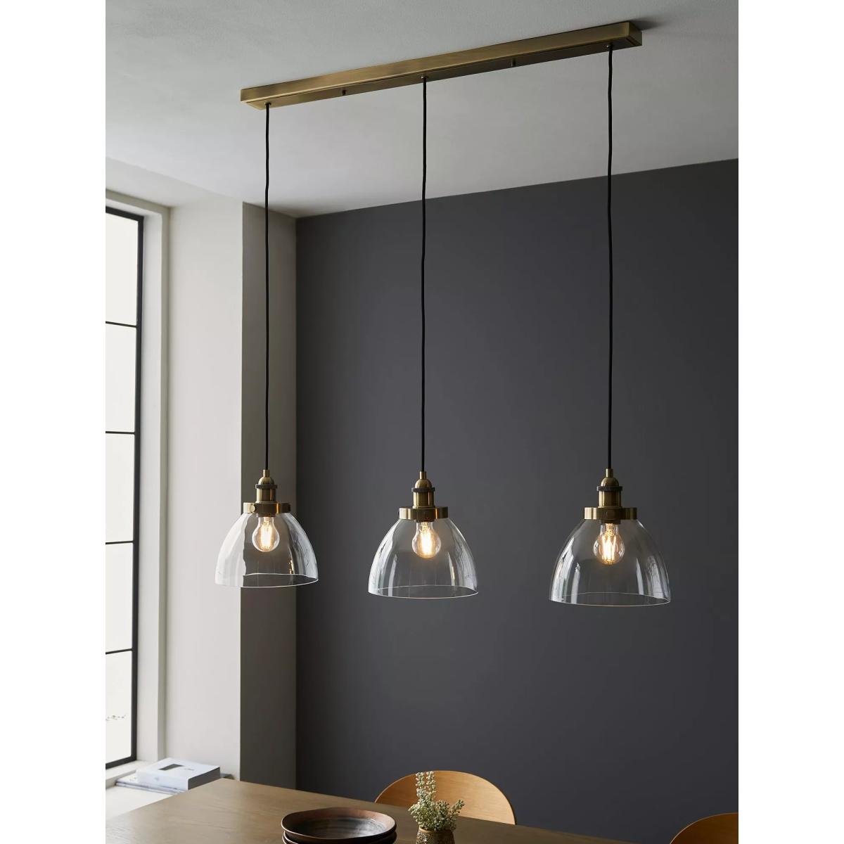 Bay Lighting Hansen 3 Light Pendant, Chrome – image 2