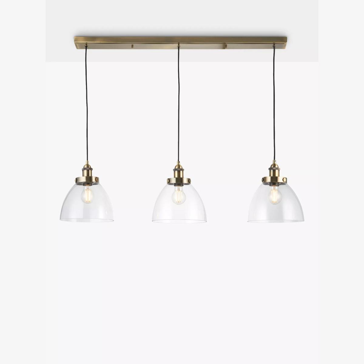 Bay Lighting Hansen 3 Light Pendant, Chrome – image 1