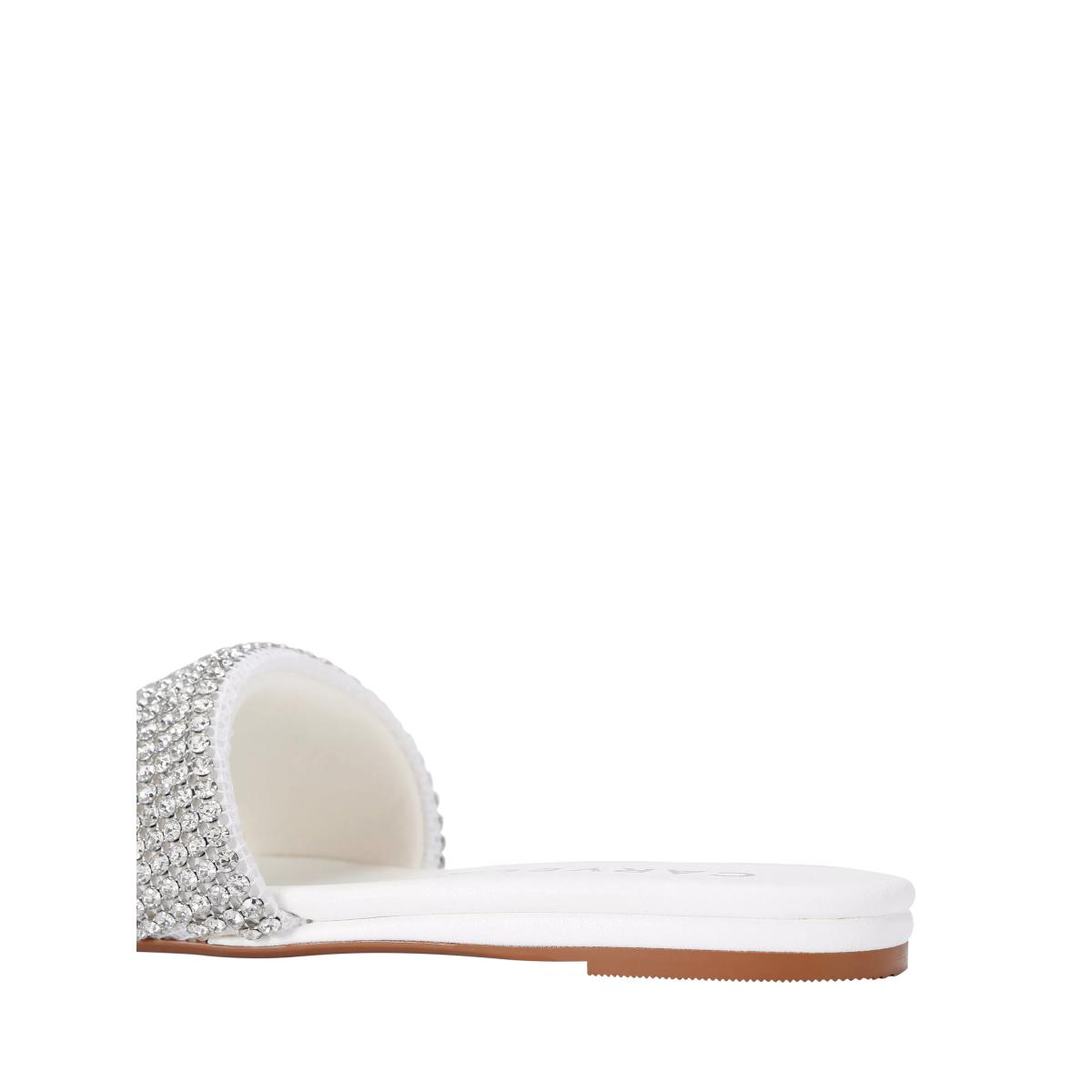Carvela Spotlight Crystal Embellished Flat Sandals – image 5
