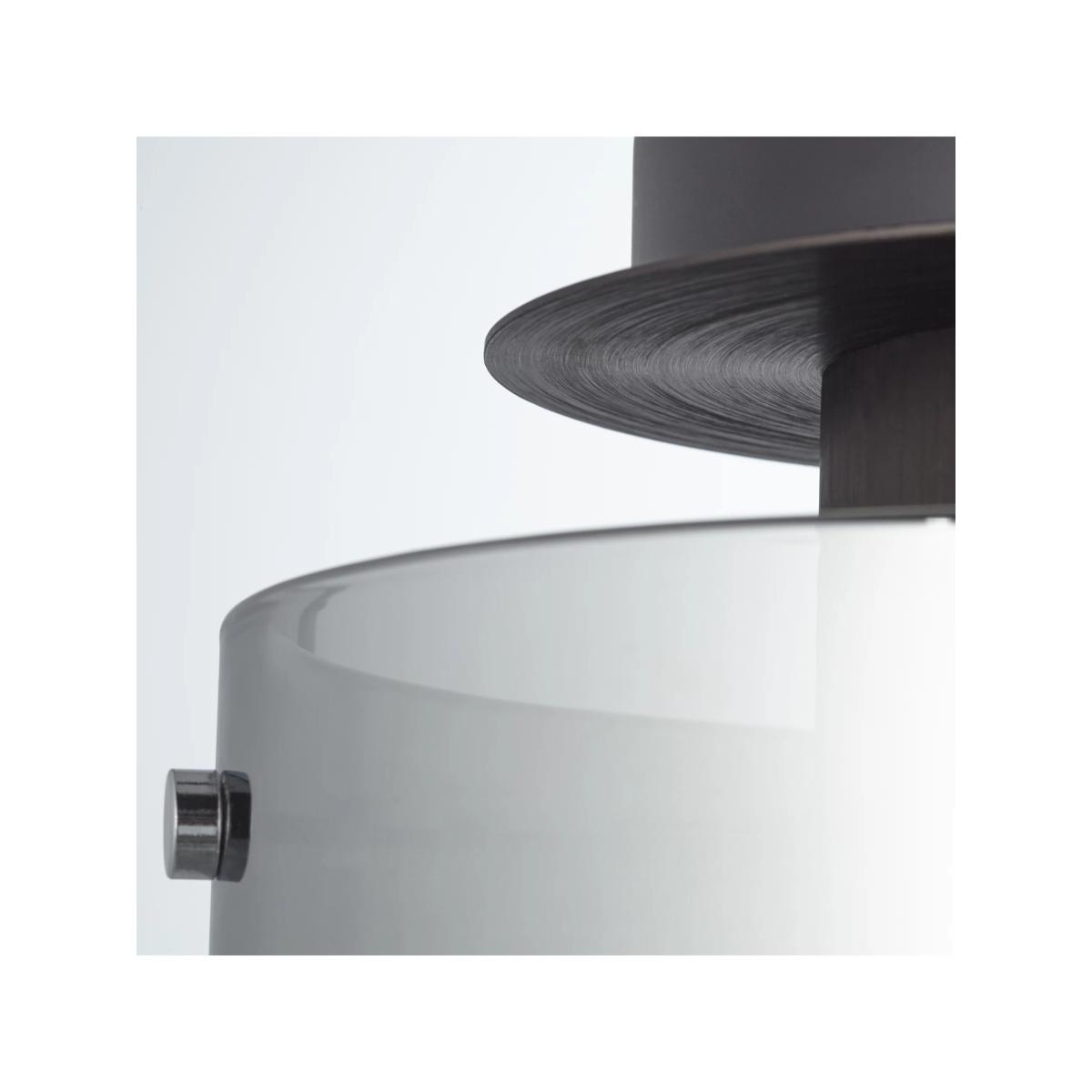 Brilliant Lighting Beth Semi Flush Light, Black – image 4