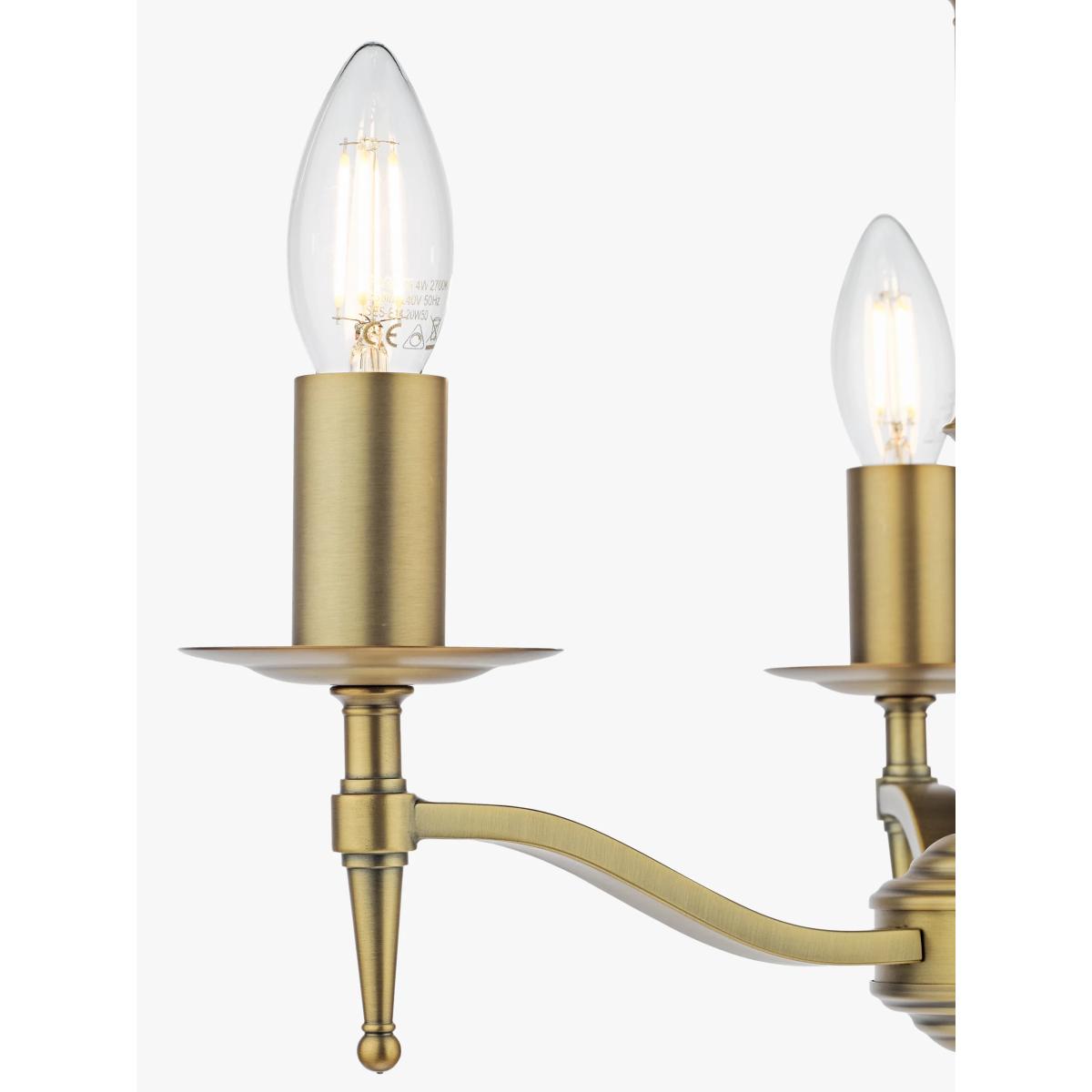 English Heritage Marble Hill 3 Light Pendant Ceiling Light – image 3