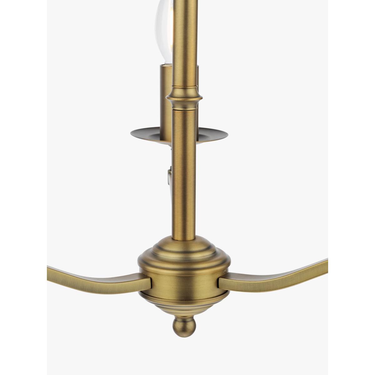 English Heritage Marble Hill 3 Light Pendant Ceiling Light – image 4