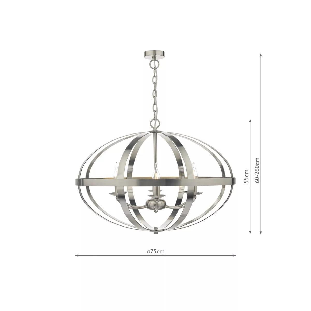 Där Large Circle Pendant Ceiling Light – image 4