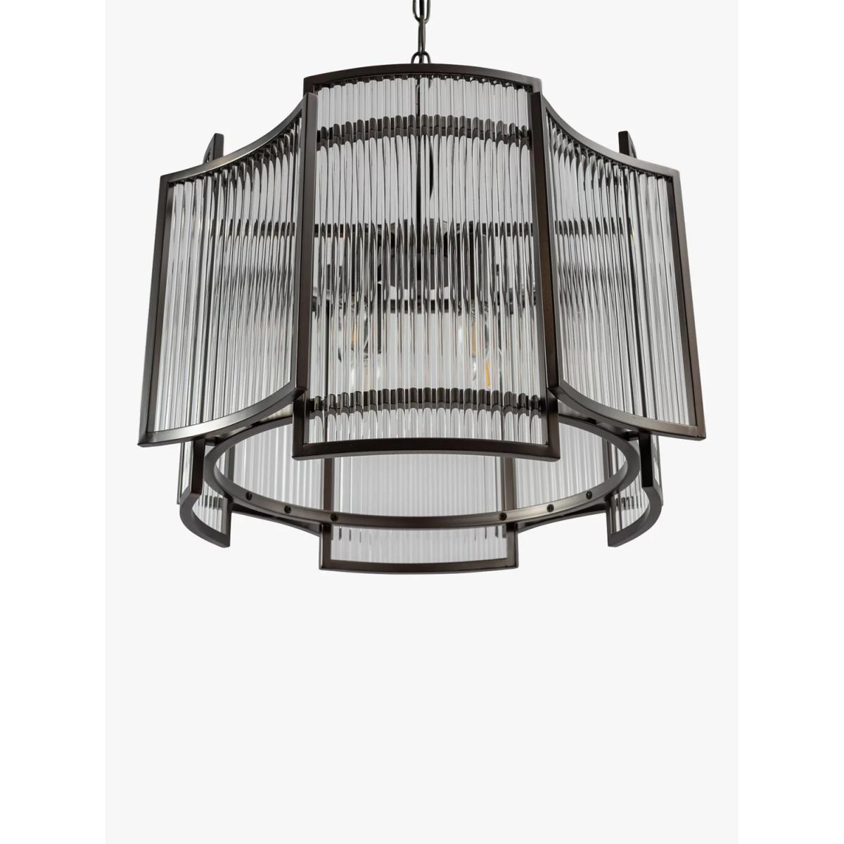 Pure White Lines Monte Carlo Small Ceiling Light, Black – image 3