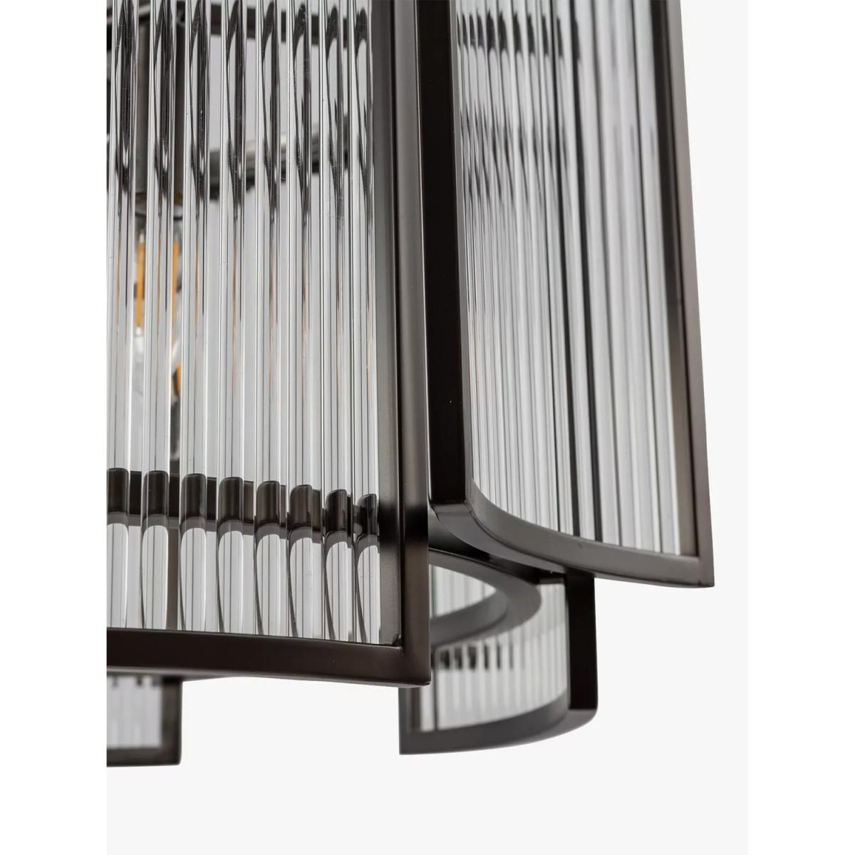 Pure White Lines Monte Carlo Small Ceiling Light, Black – image 4