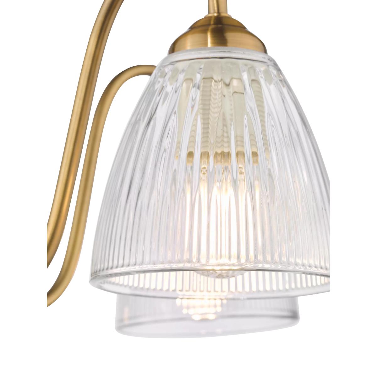 Där Glynis 5 Arm Semi Flush Ceiling Light – image 4