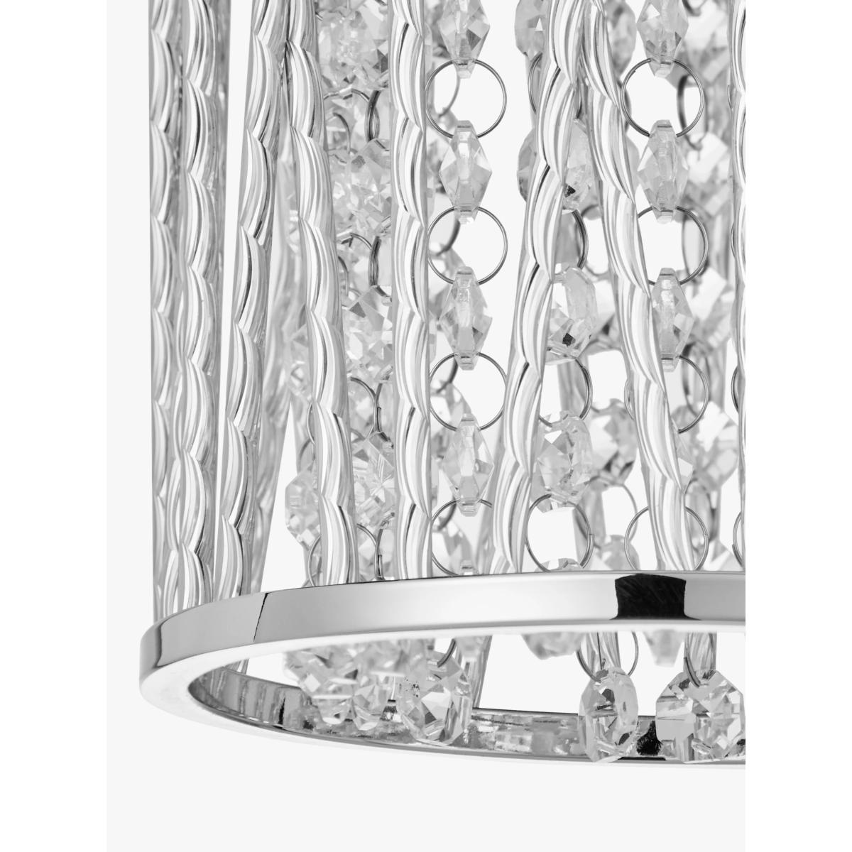 John Lewis & Partners Emilia Small Ceiling Light, Chrome – image 6