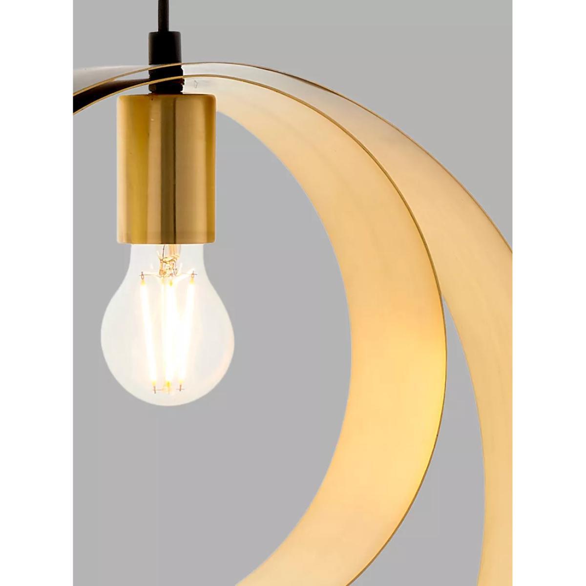 Bay Lighting Marnie Ceiling Light, Metallic Brass – image 4
