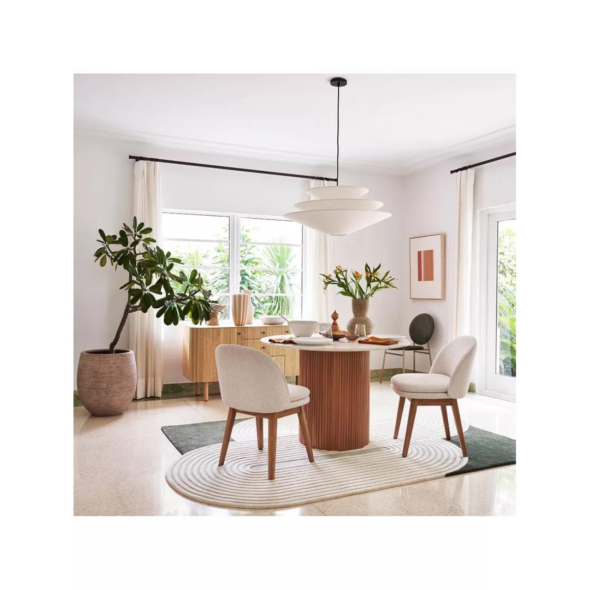 west elm Gull Pendant Ceiling Light, White – image 3