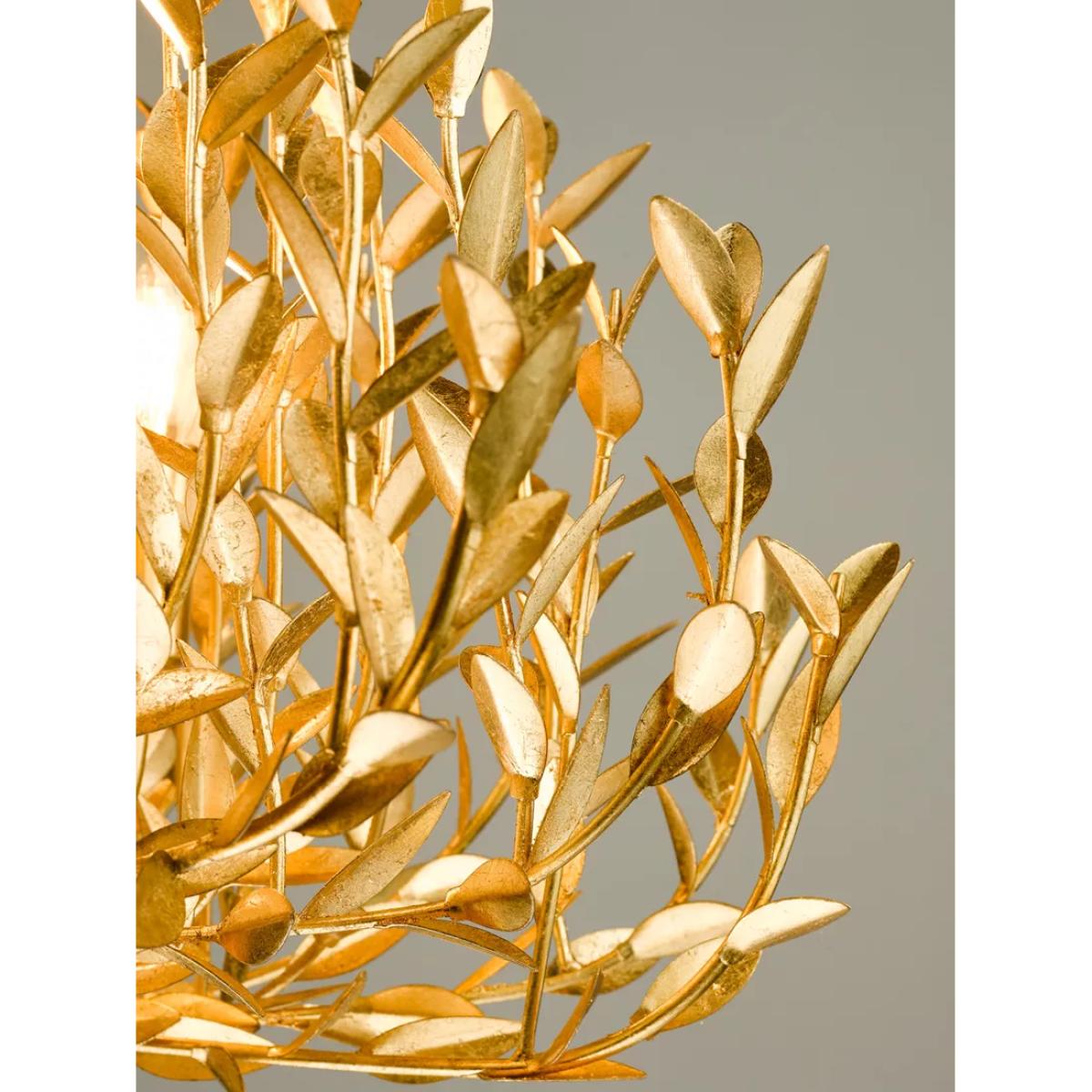 Där Silvius 12 Arm Oval Ceiling Light, Gold – image 7