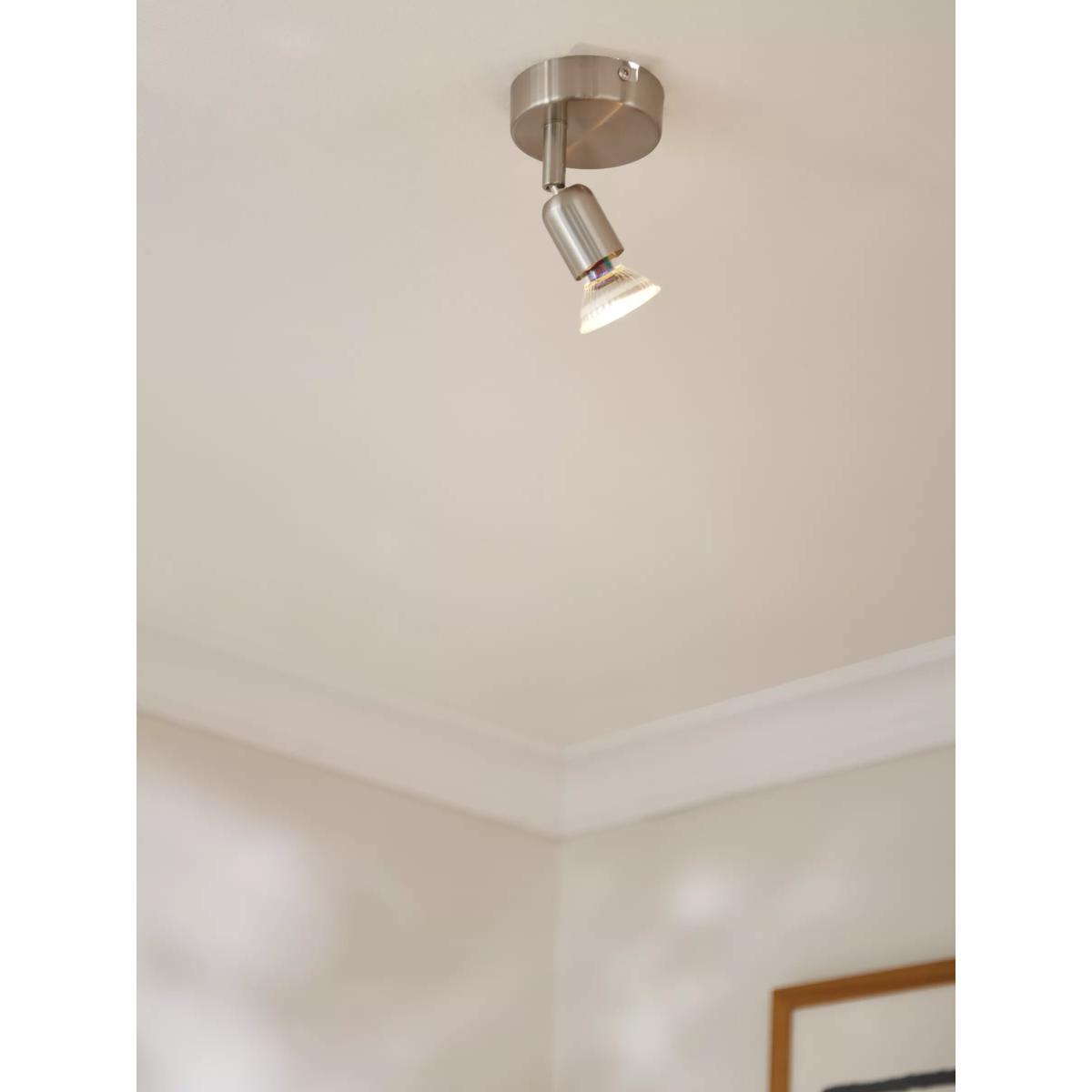 ANYDAY John Lewis & Partners Keely Single Spotlight, Brushed Steel – image 2