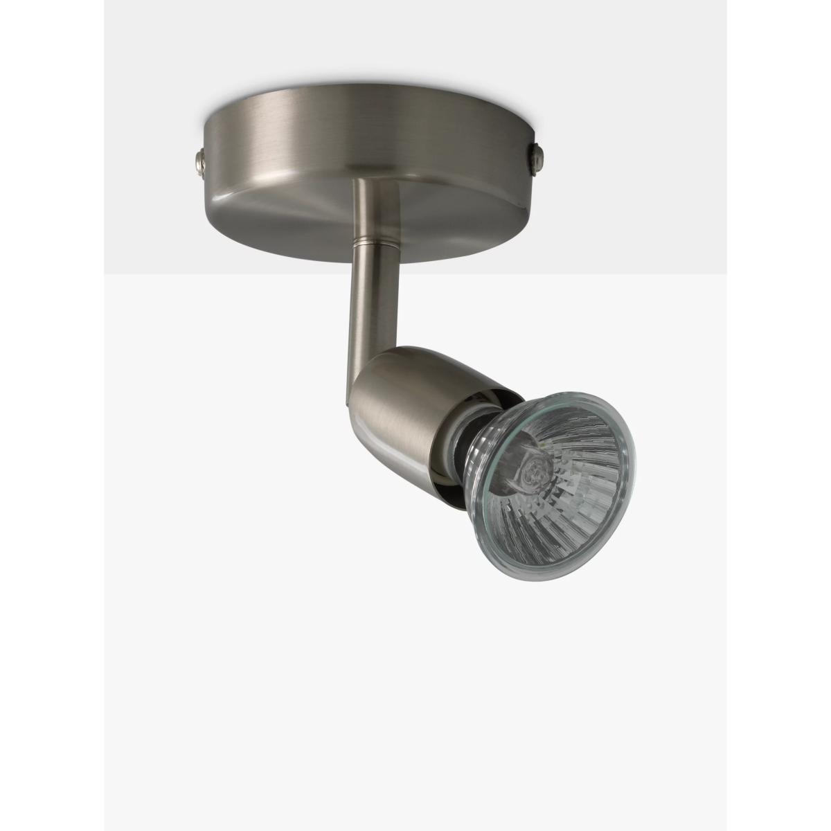 ANYDAY John Lewis & Partners Keely Single Spotlight, Brushed Steel – image 4