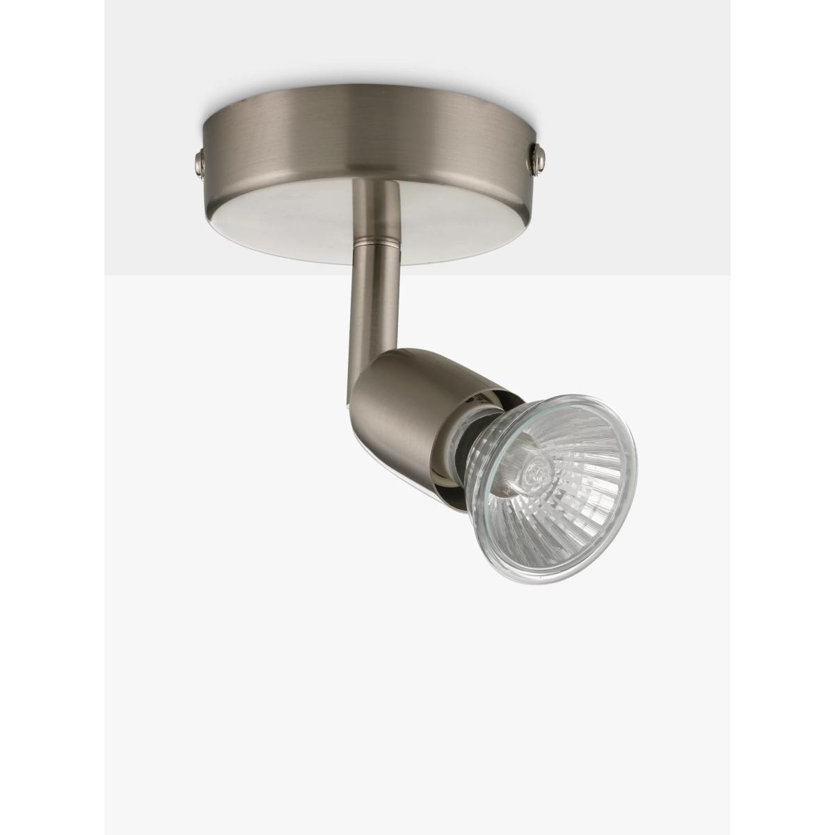ANYDAY John Lewis & Partners Keely Single Spotlight, Brushed Steel – image 6