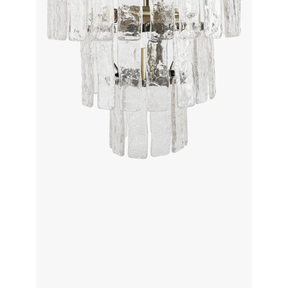 John Lewis & Partners Vintage Glass Chandelier Ceiling Light, Clear – image 5