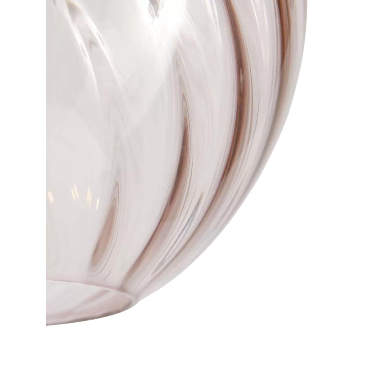 MADE Ilaria Optical Glass Shade Flush Ceiling Light – image 3