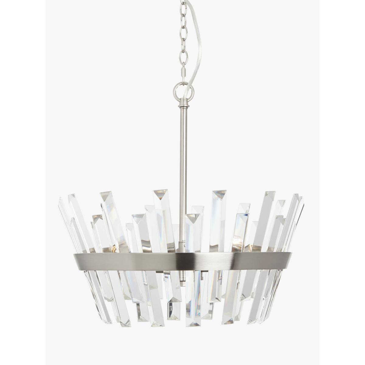 John Lewis & Partners Reign Crystal Pendant Ceiling Light, Clear – image 2