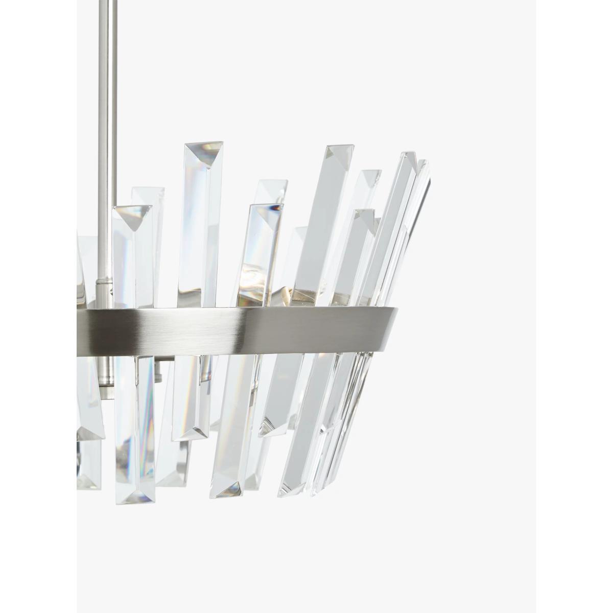 John Lewis & Partners Reign Crystal Pendant Ceiling Light, Clear – image 4