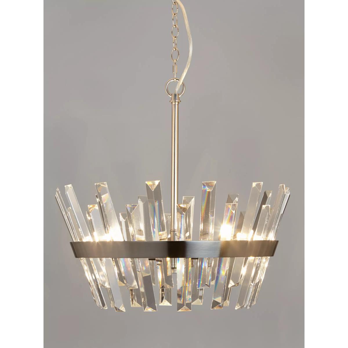 John Lewis & Partners Reign Crystal Pendant Ceiling Light, Clear – image 1